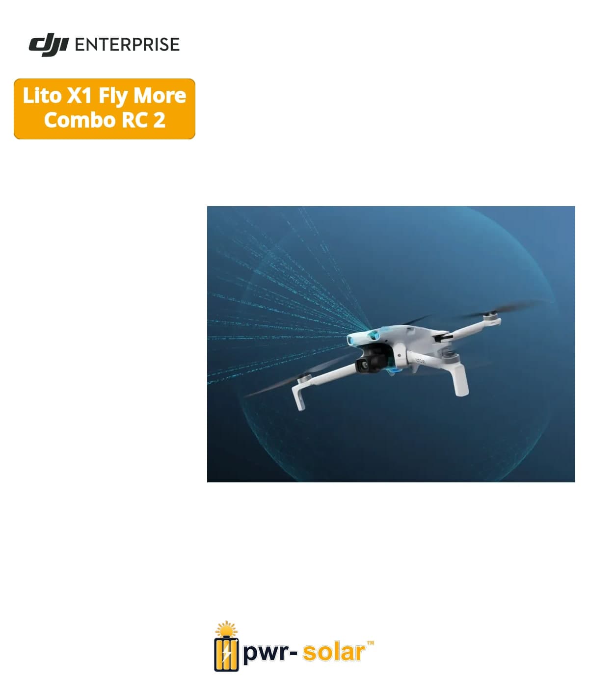 DJI DRONE LITO X1 FLY MORE COMBO DJI RC 2
