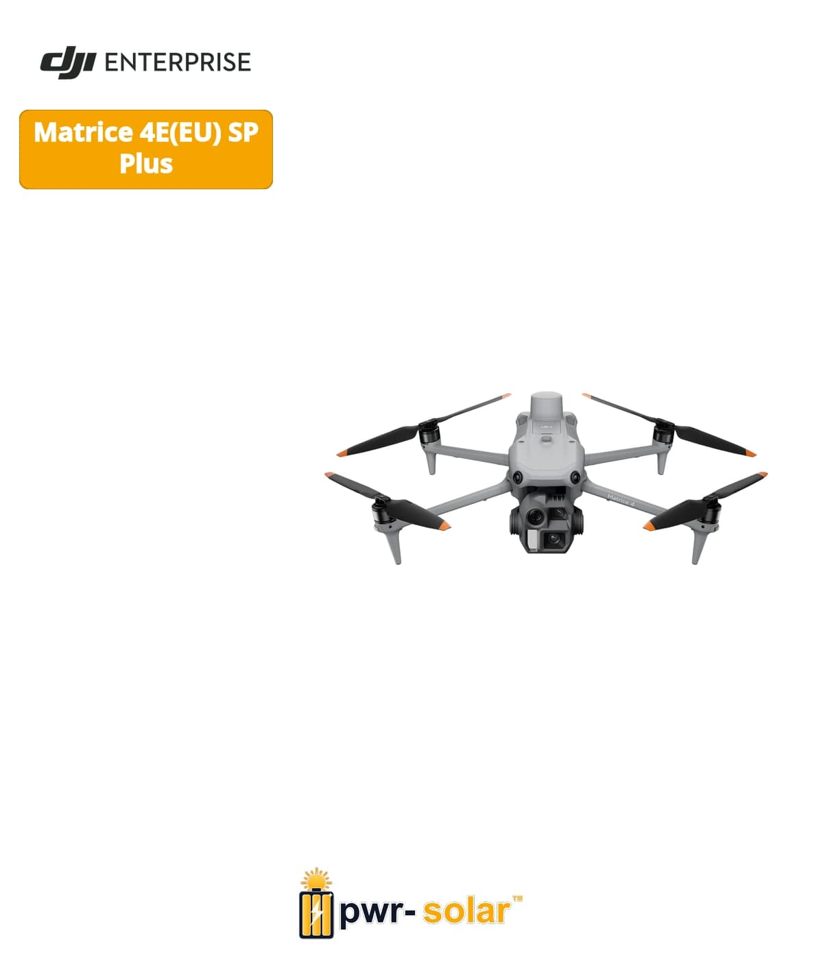 DJI DRONE Matrice 4E(EU) SP Plus