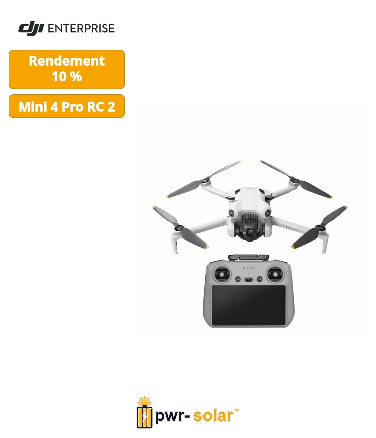 DJI DRONE Mini 4 Pro RC 2 (GL)
