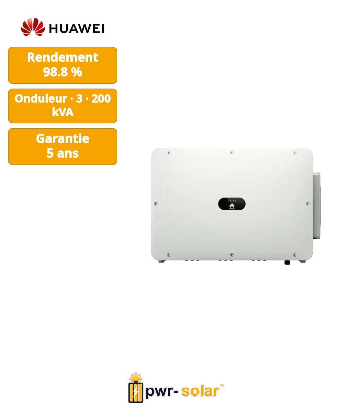 HUAWEI – Onduleur SUN2000-215KTL-H0