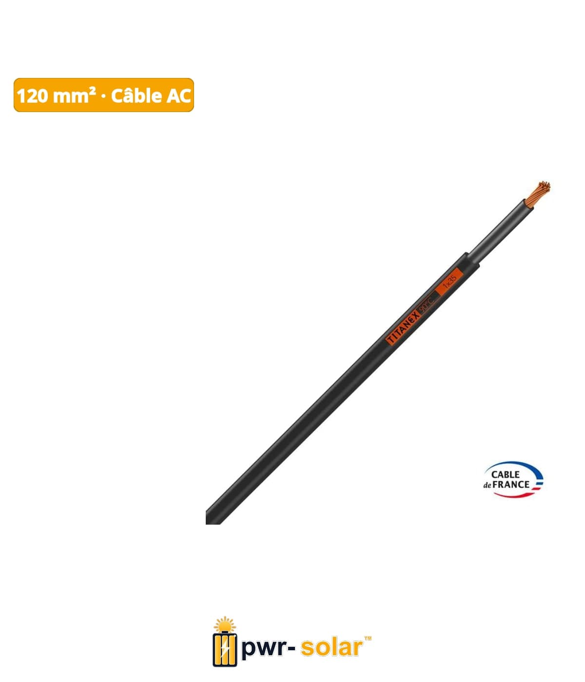 NEXANS - Câble AC - H07RNF 1X120