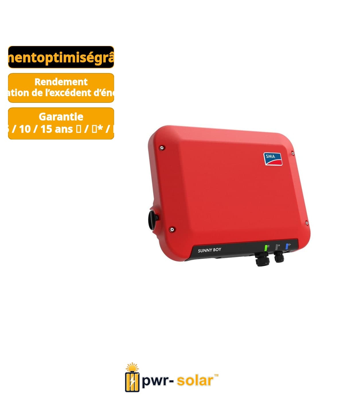 SMA - Sunny Boy 1.5 monophasé