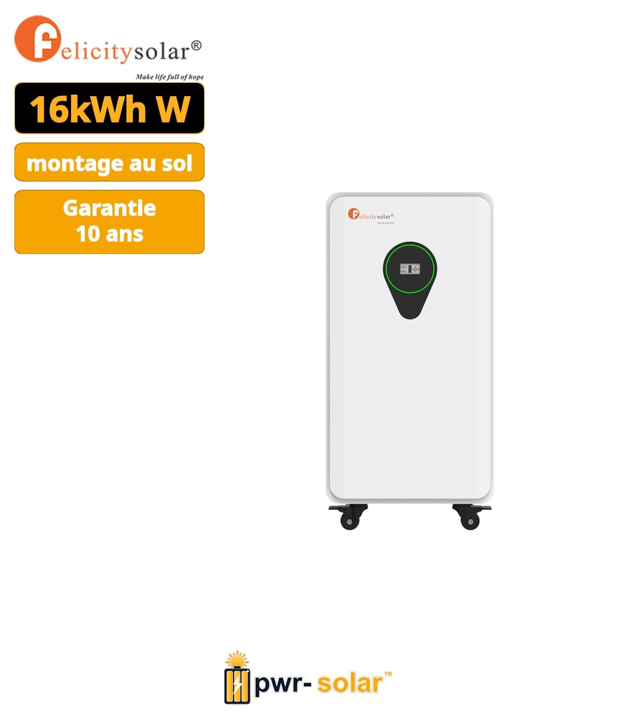 Felicitysolar FLA48314-EU 16 kWh basse tension stockage batterie
