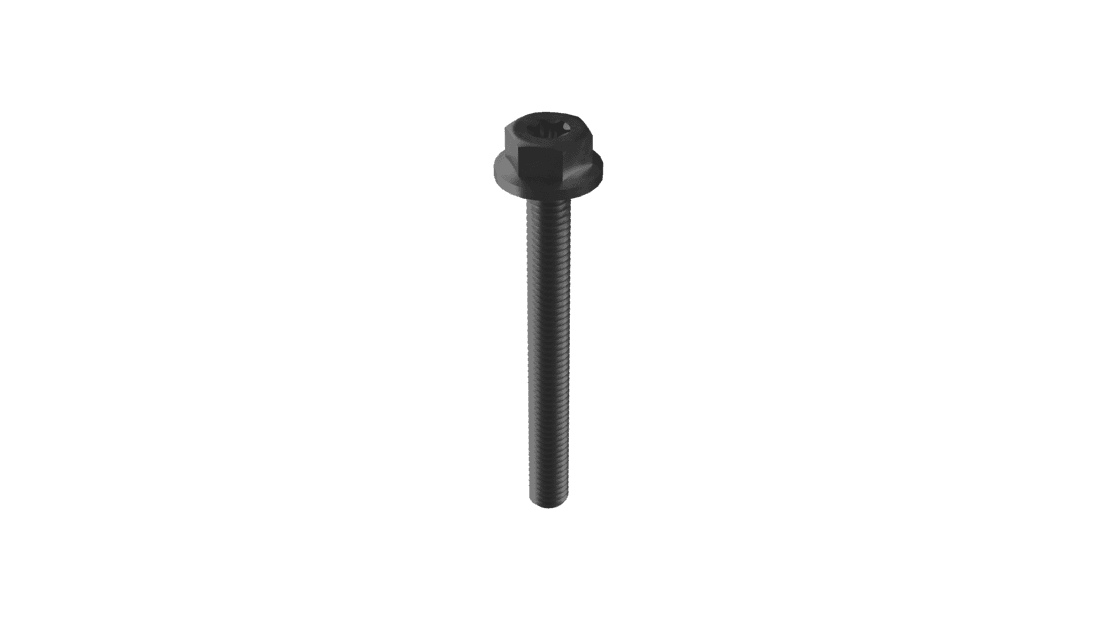Enstall Vis de montage M6 x 55mm- Noir