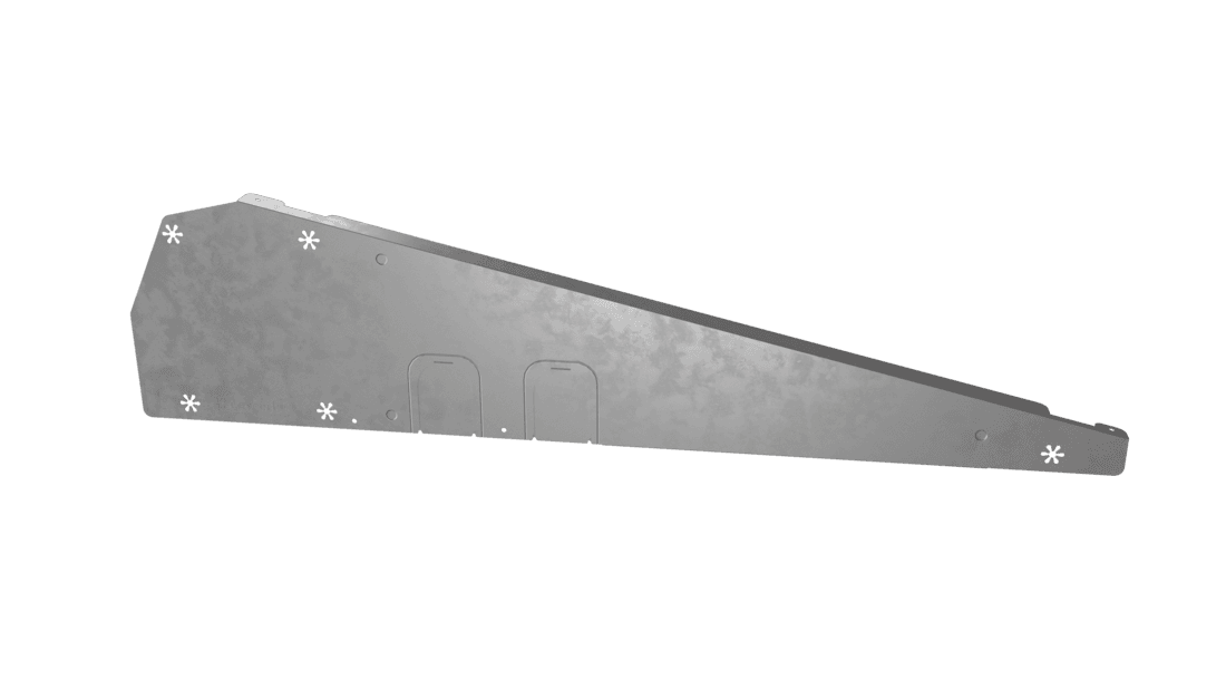 Enstall FlatFix Fusion Déflecteur de vent gauche