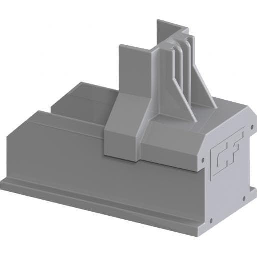 Enstall ClickFit EVO - Embout de rail de montage (gris)