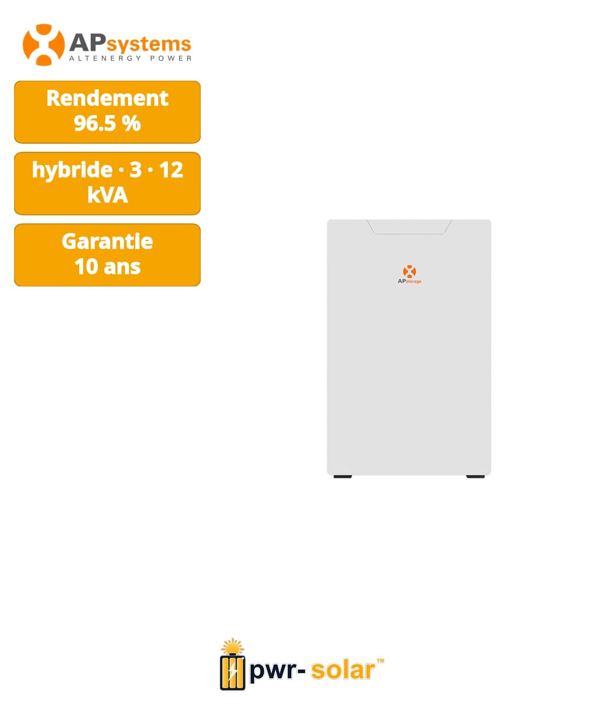 APSYSTEMS ELT-12K Série ELT PCS Onduleur de batterie basse tension triphasé