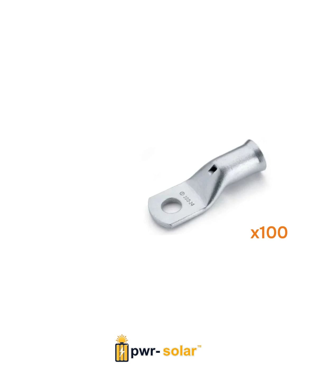 COSSE TUBULAIRE - CUIVRE NFC 20-130 - SECTION - 6mm² - diam. 8mm (100 pcs)