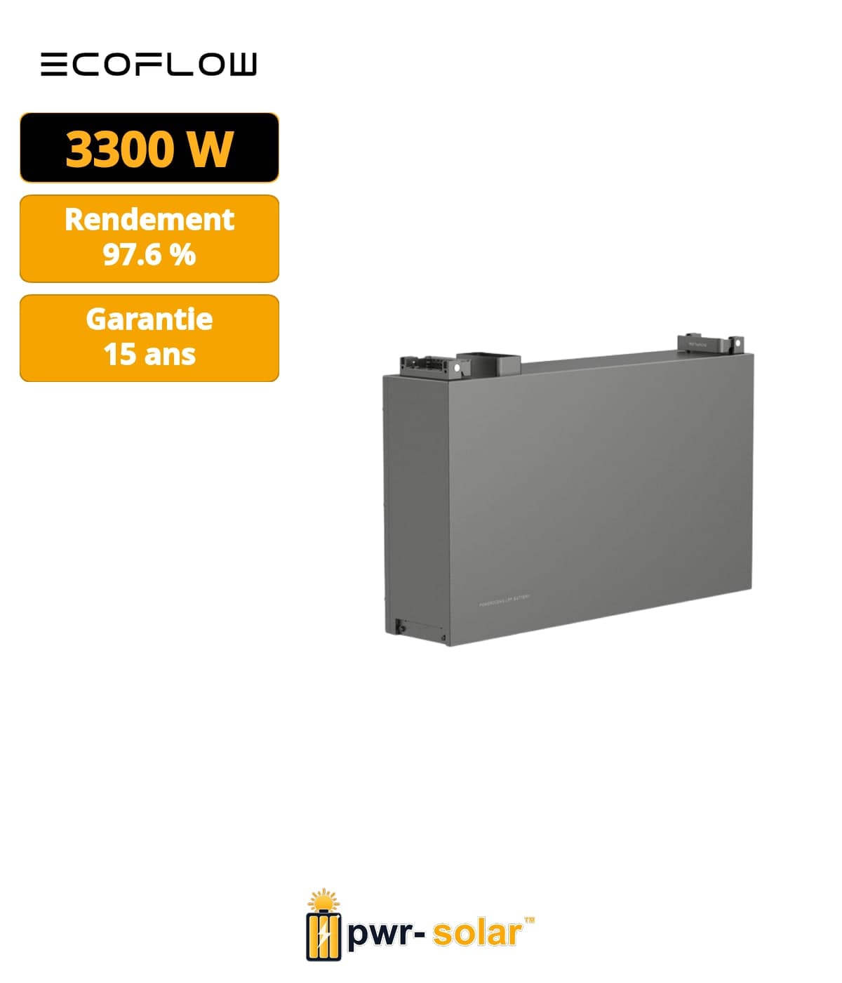 ECOFLOW - PowerOcean - Batterie haute tension LFP - 5 kWh