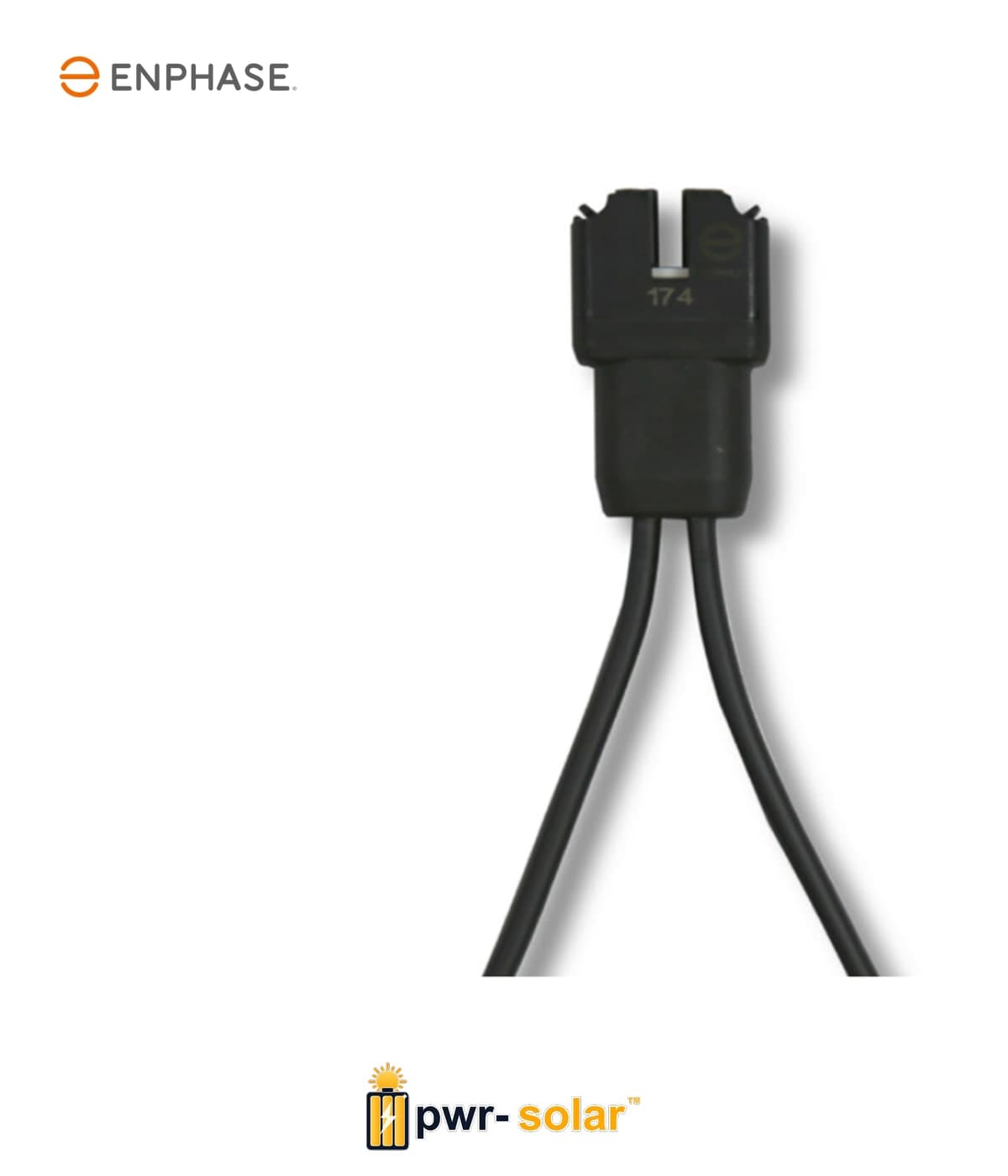 Enphase Câble Q 2.5mm2 pour module portrait 1.0m 60/72 cellules