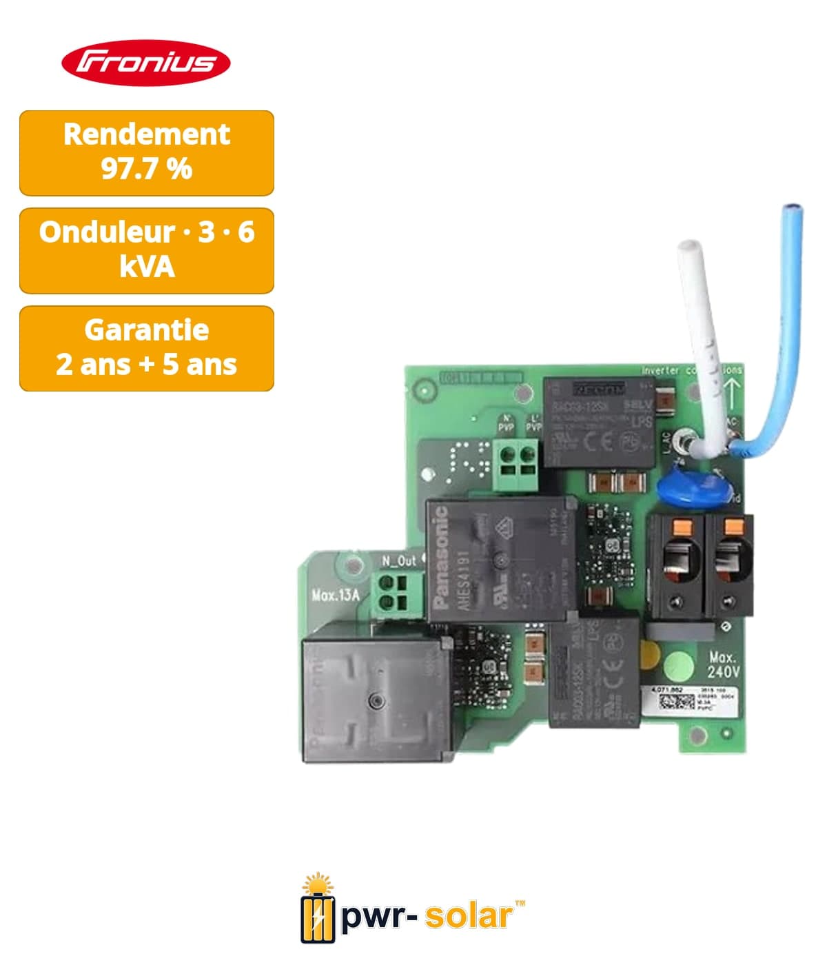 Onduleur Symo GEN24 6.0 SC avec AFCI