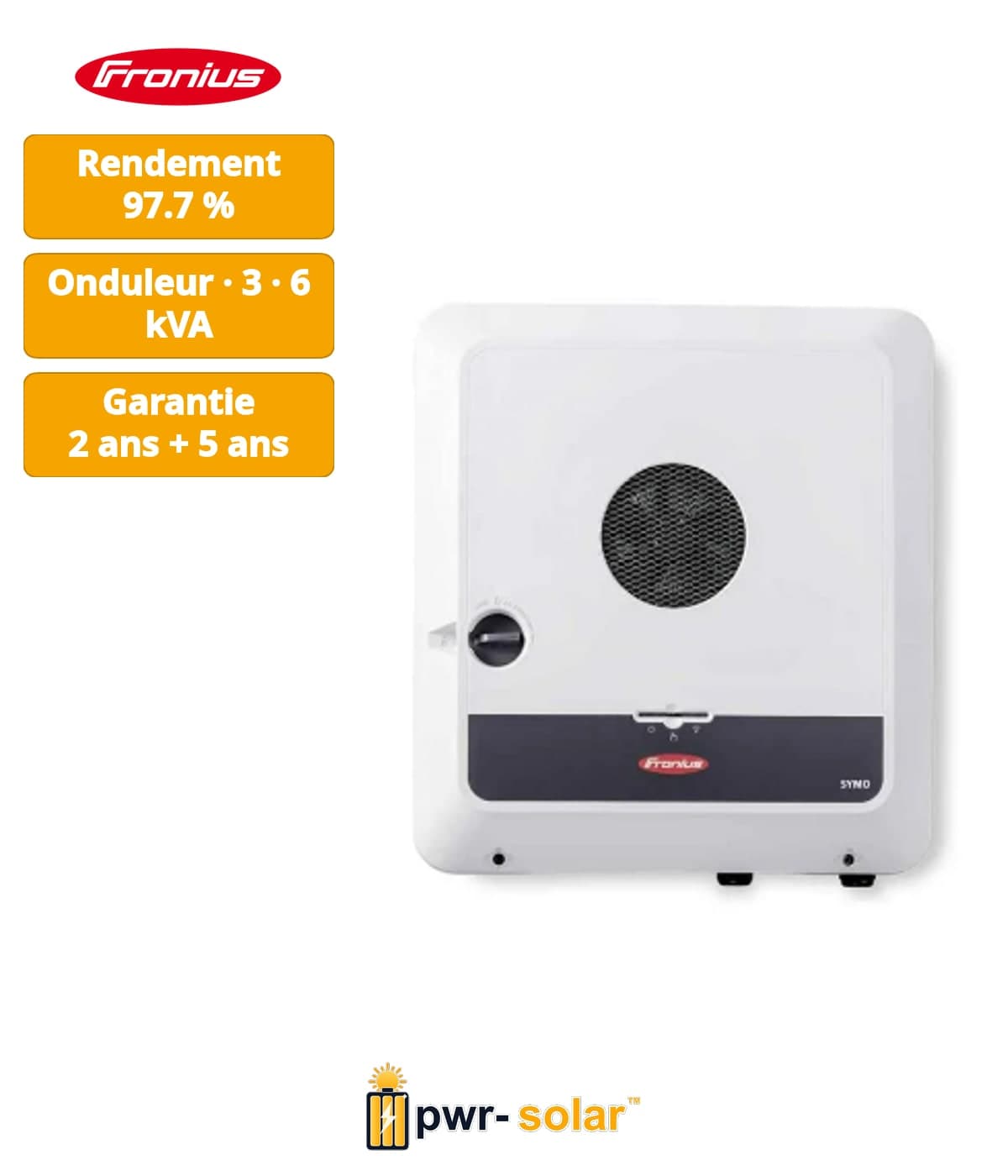 FRONIUS - Onduleur Symo GEN24 6.0 SC avec AFCI