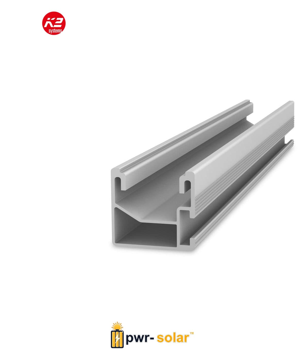 K2 Rail de montage Single Rail 2,40 m