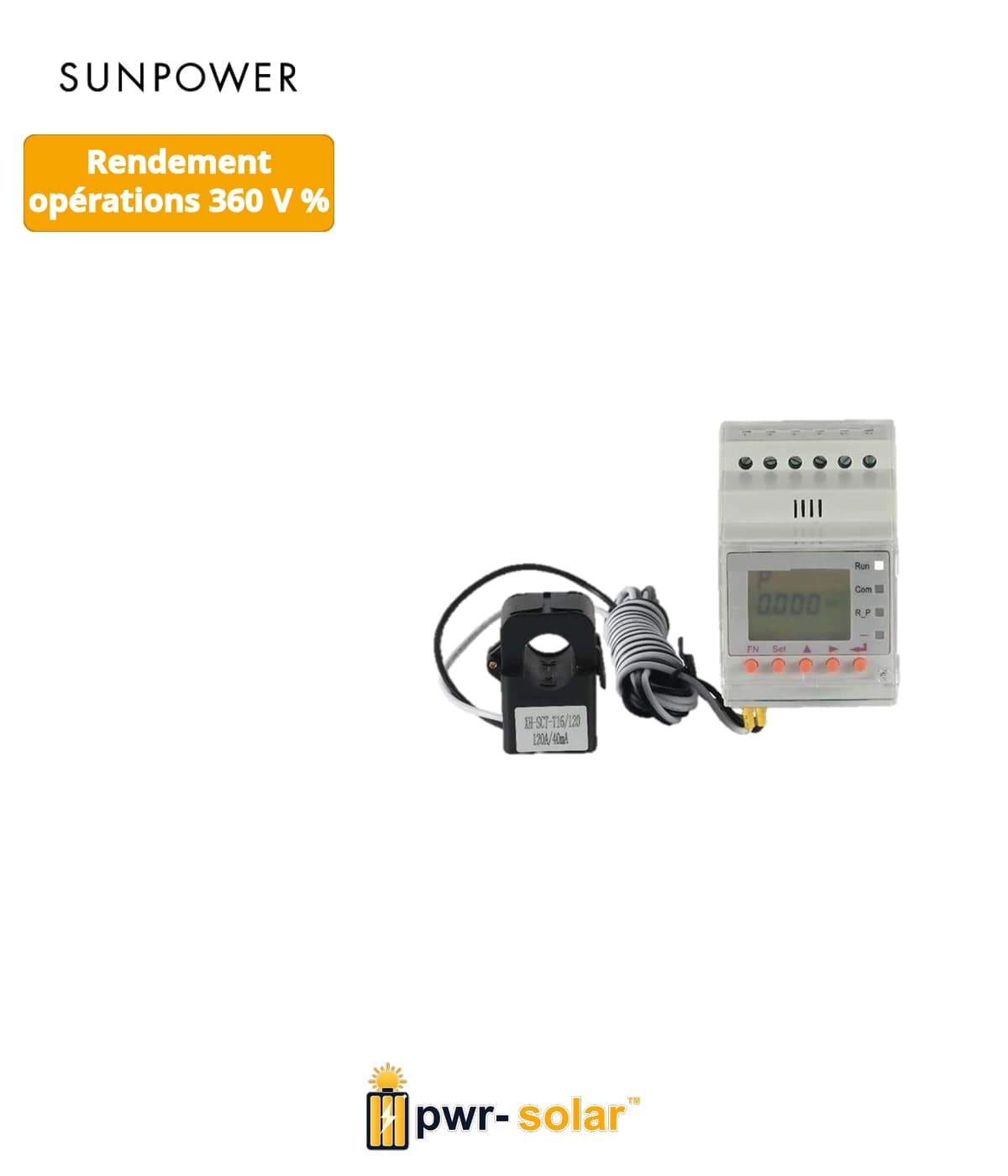 SUNPOWER RESERVE GEN 2 - 8kW / 5kWH stockage monophasé