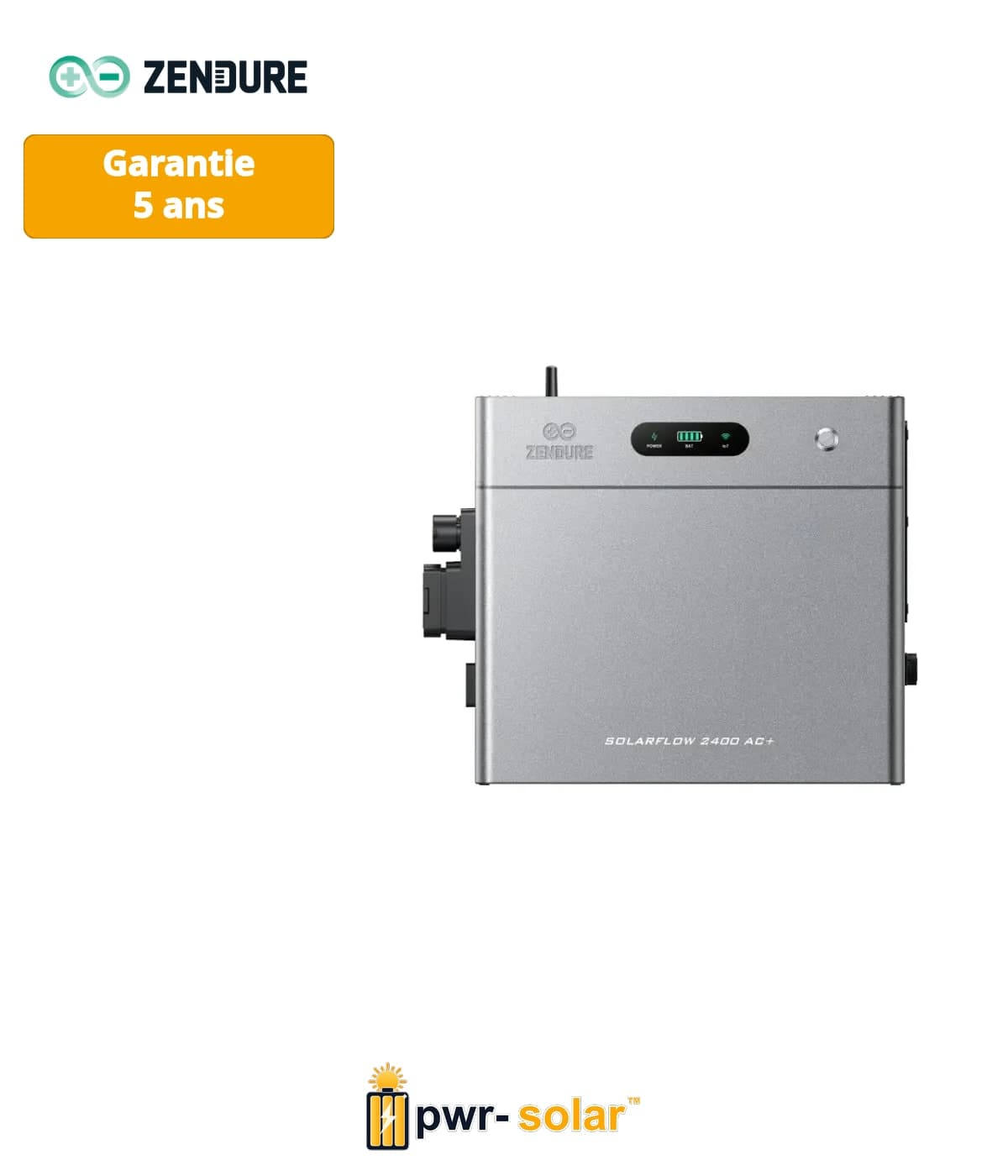ZENDURE - Solarflow 2400 AC+ Batterie Plug And Play 2,4kWh