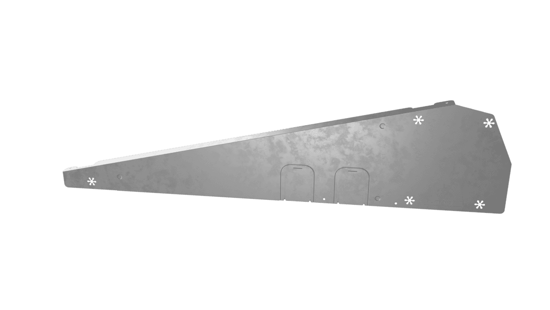 Enstall FlatFix Fusion Déflecteur de vent droit