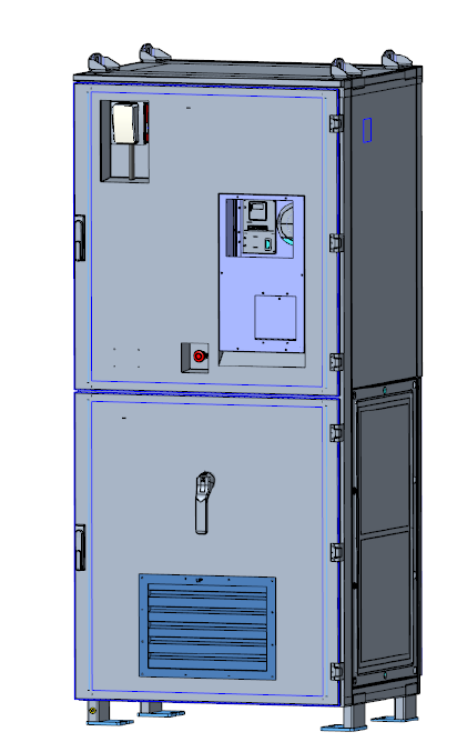 Accessoires – SUNNIC – armoire de communication – pour armoires de stockage EnerONE – Avec interrupteur CC
