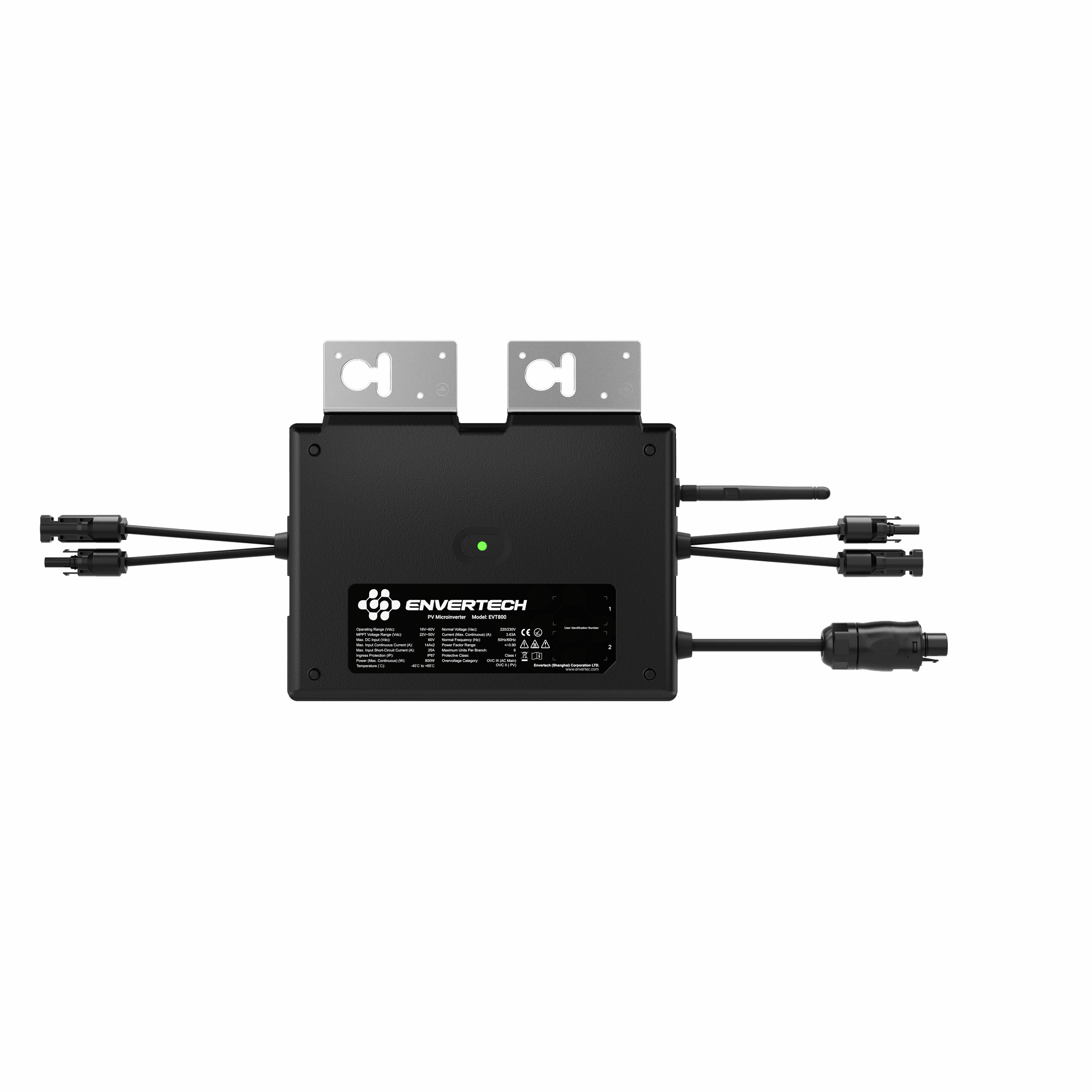 Micro-onduleur – ENVERTECH – EVT800B + câble de 5 m avec prise