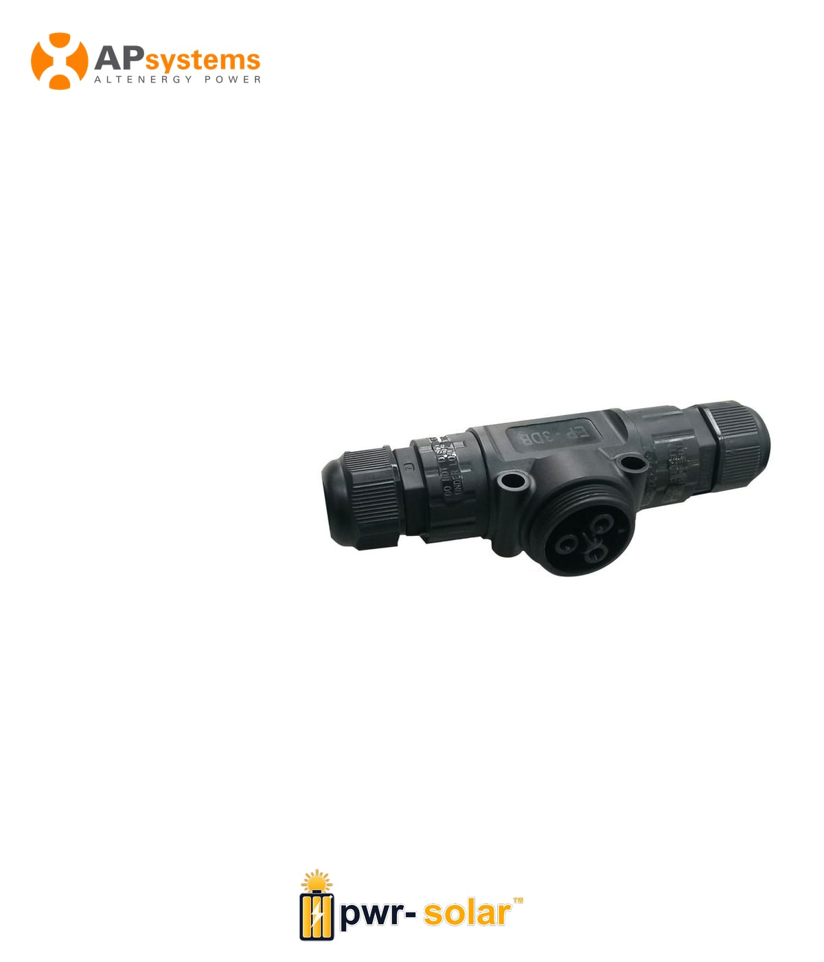 Connecteur AC en T pour micro-onduleur EZ1 additionnel (3 fils, 17,5A)