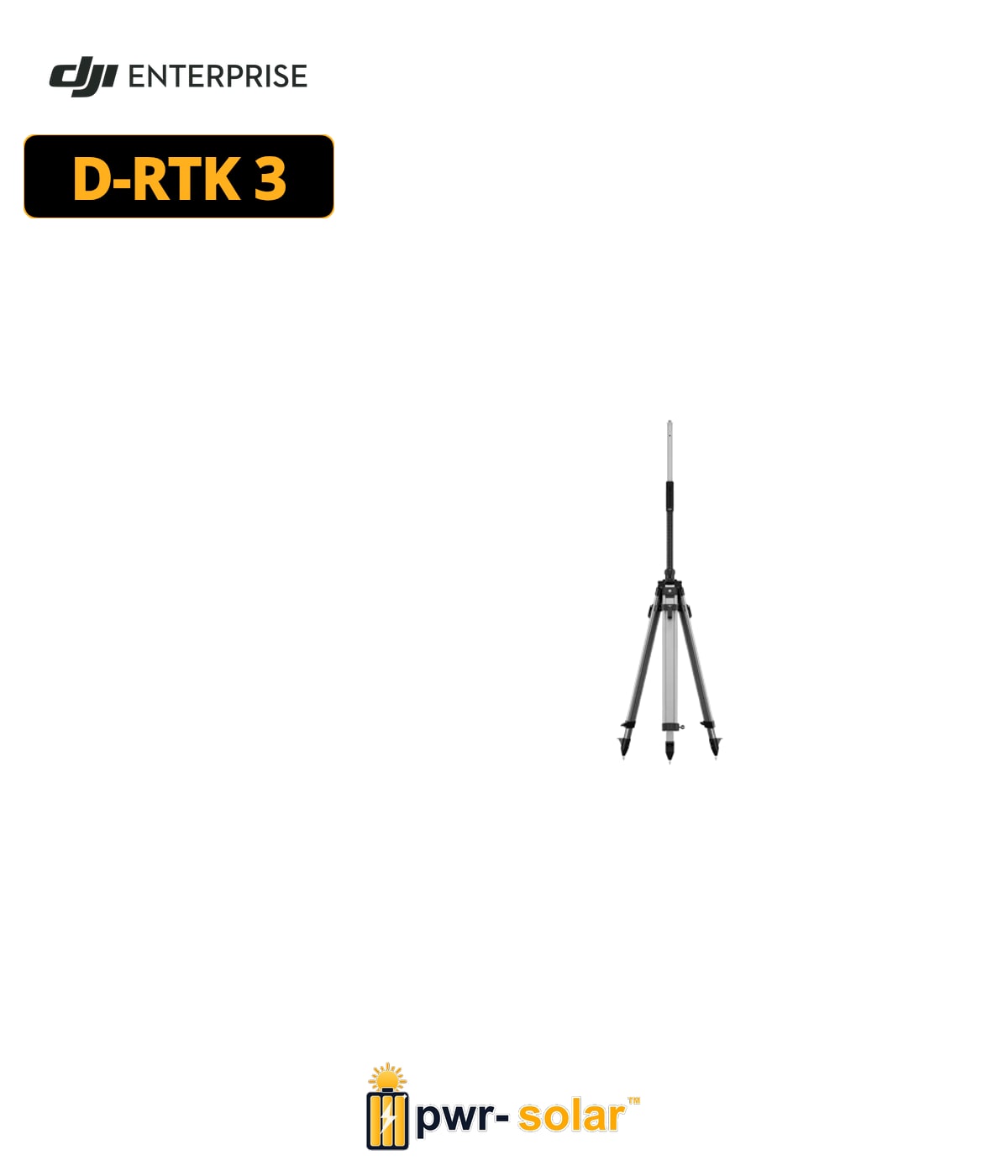 DJI Kit trépied et poteau d’arpentage D-RTK 3