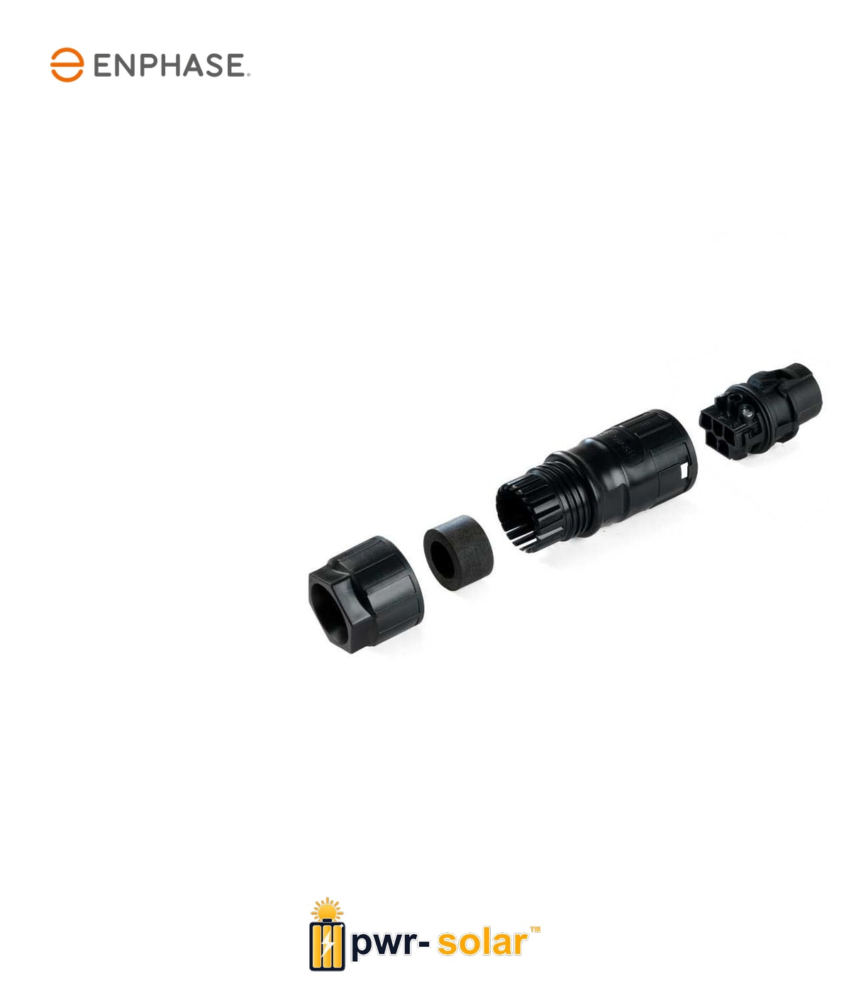 ENPHASE - Câble connecteur IQ7/IQ8 PAYSAGE triphasé - espacement connecteurs 2.0m