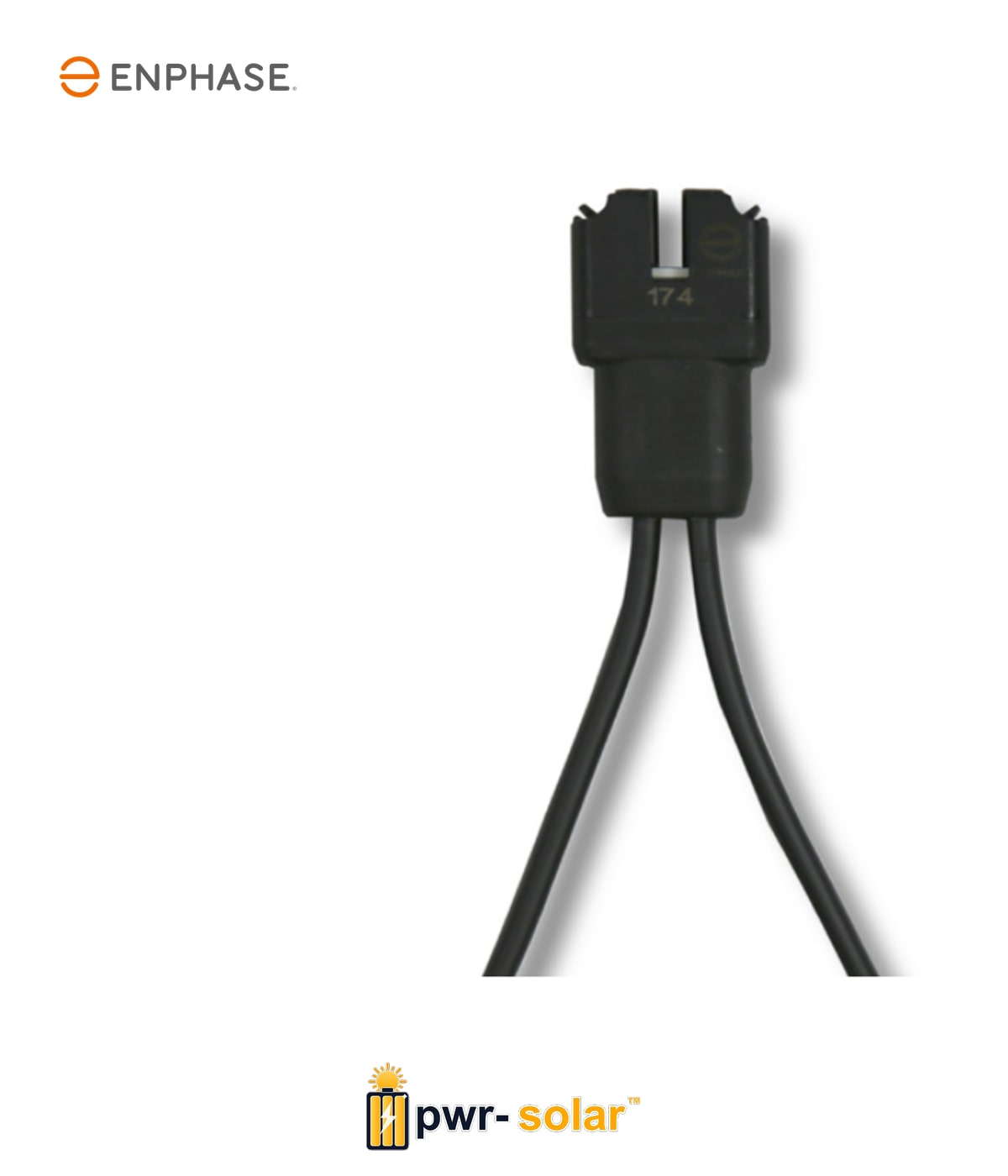 Enphase Câble Q 2.5mm2 pour module portrait 1.0m 60/72 cellules