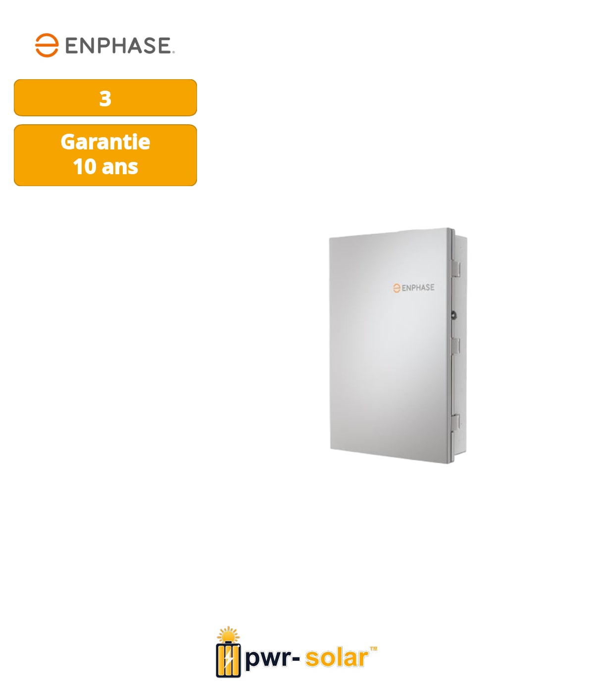 Contrôleur de système Enphase IQ 3 INT