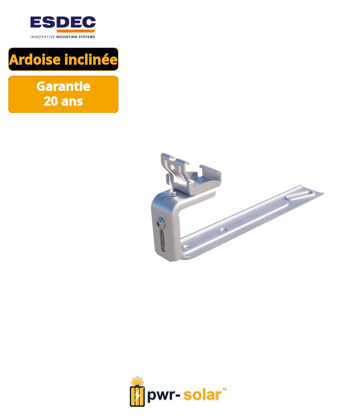 ESDEC Enstall ClickFit EVO - crochet pour ardoise
