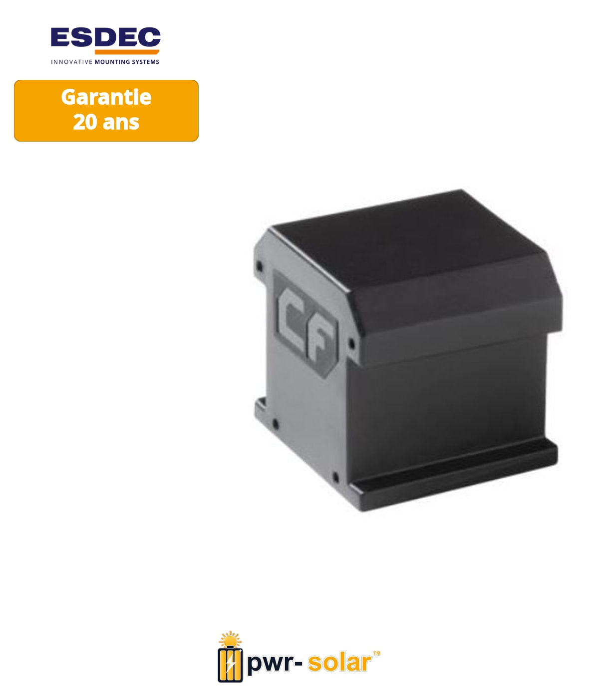 Enstall ClickFit EVO - Embout sans support d'embout (Noir)