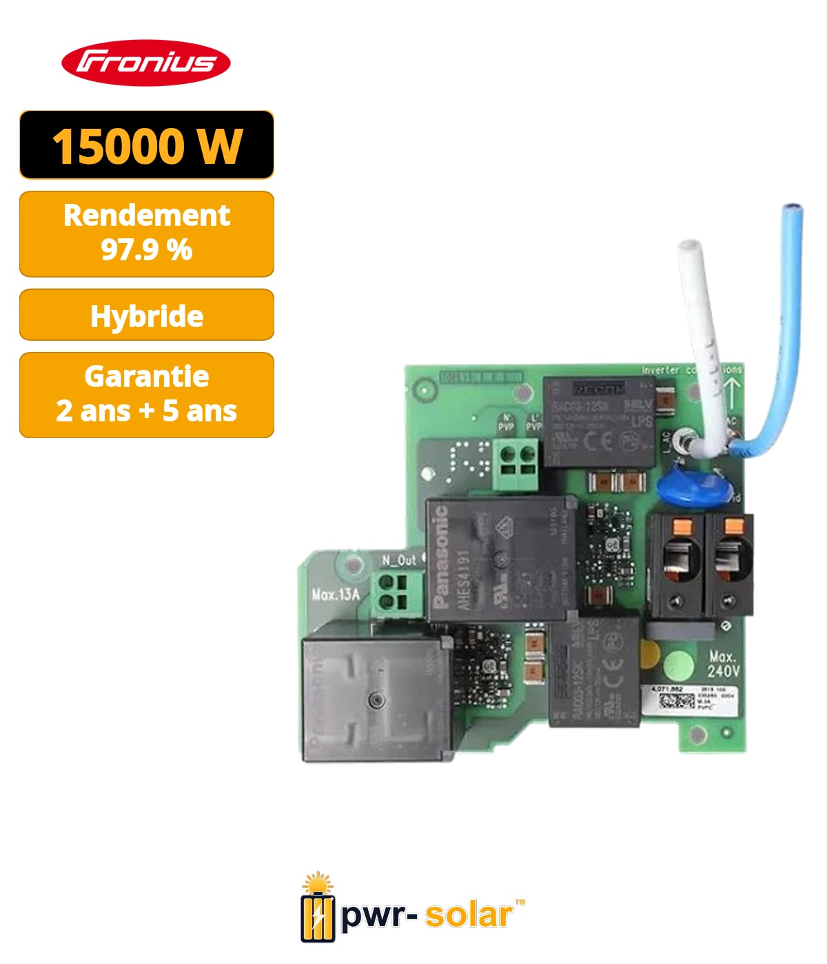 Onduleur Symo GEN24 10.0 Plus SC avec AFCI