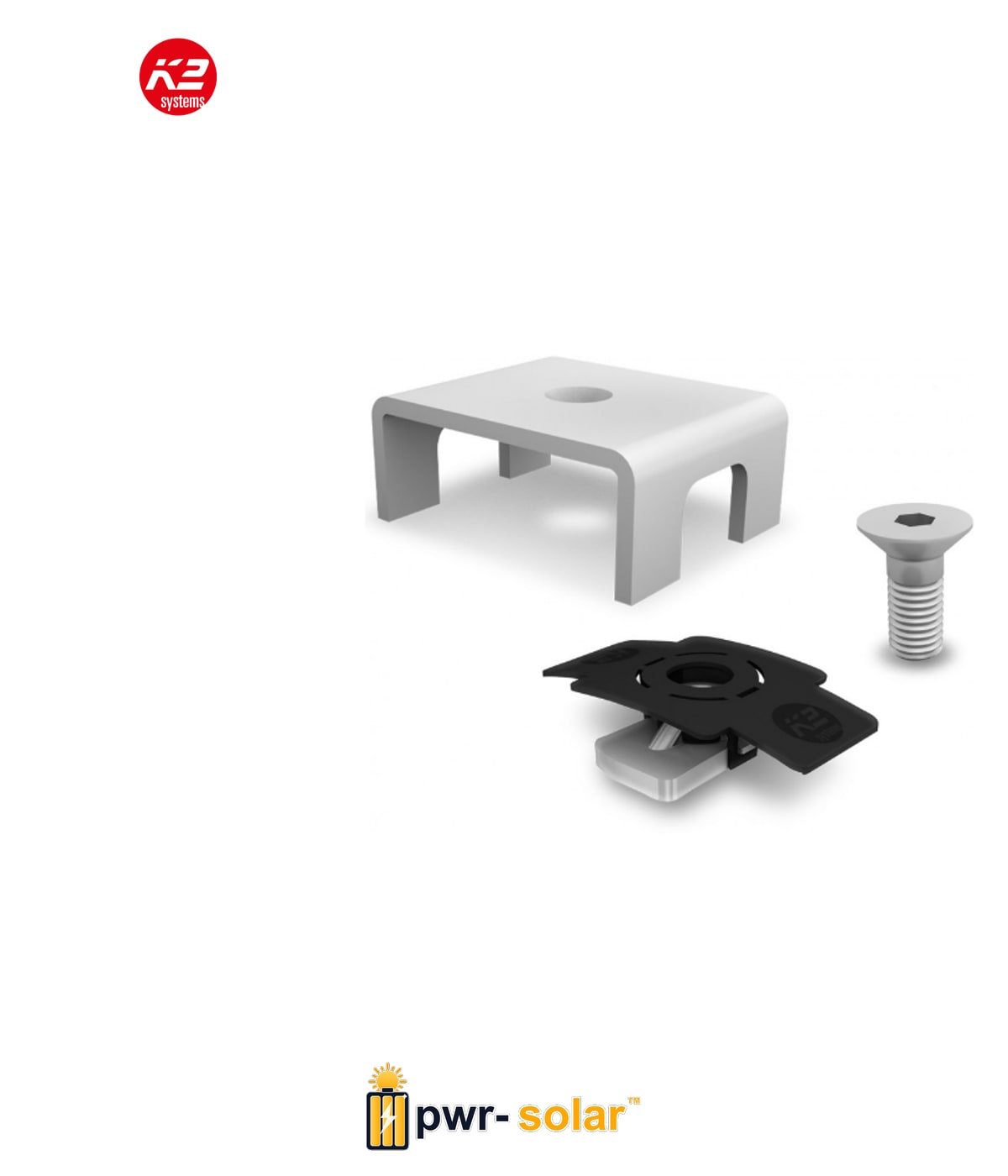 K2 Systems K2 - BASICRAIL - Set BasicLock 22 set