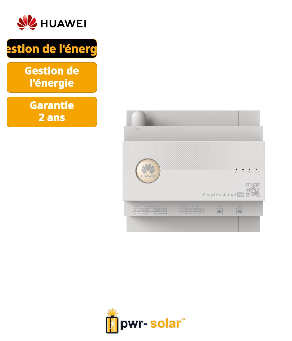 Assistant de gestion intelligente de l'énergie Huawei EMMA-A02 (SA4H-A02)