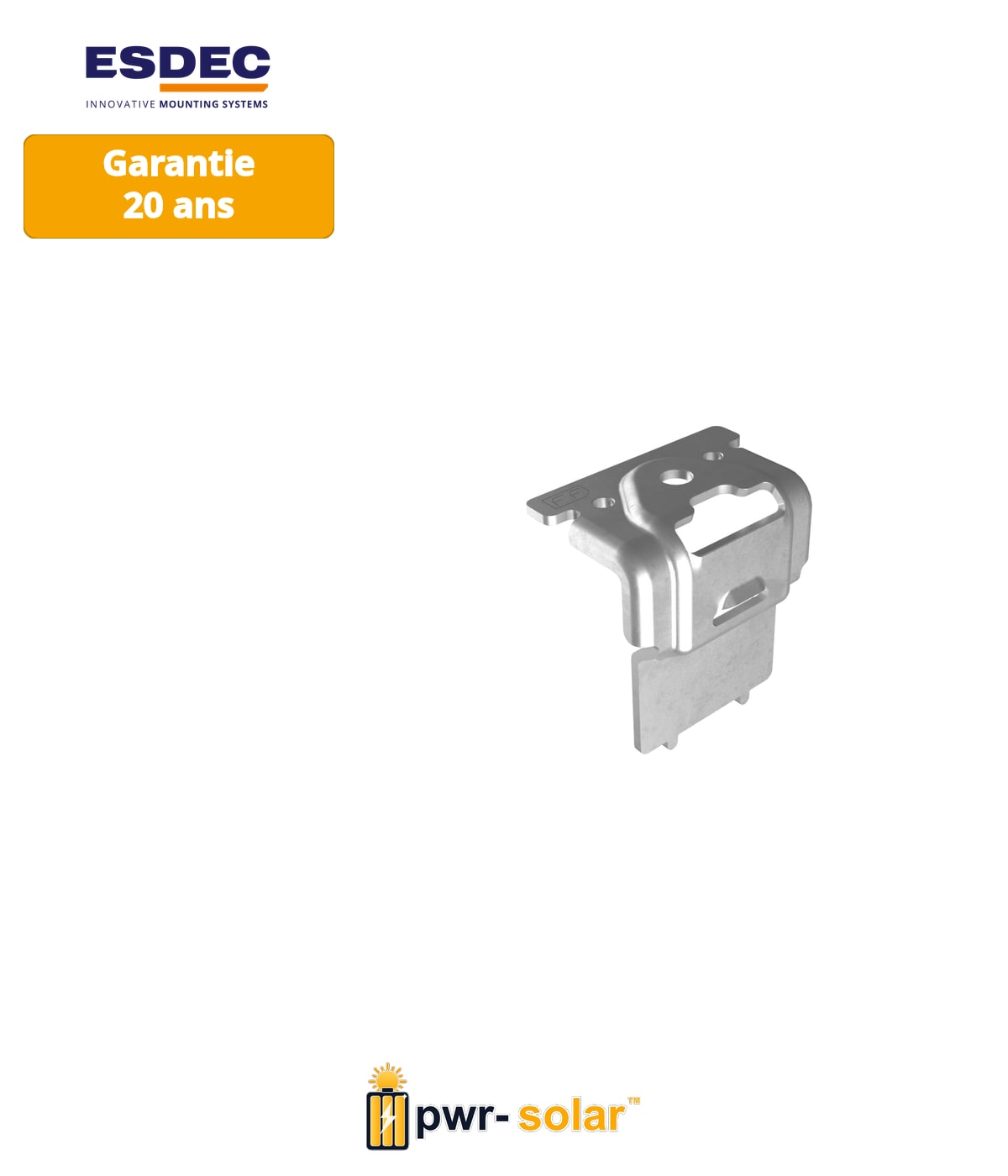 ESDEC Enstall Enstall FlatFix Pince d'extréavecé 30mm