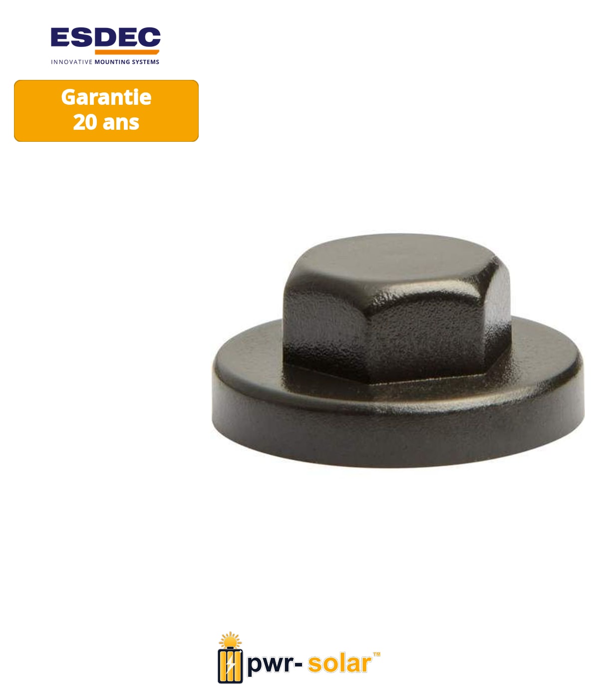 ESDEC Enstall Capuchon de couleur (Noir)