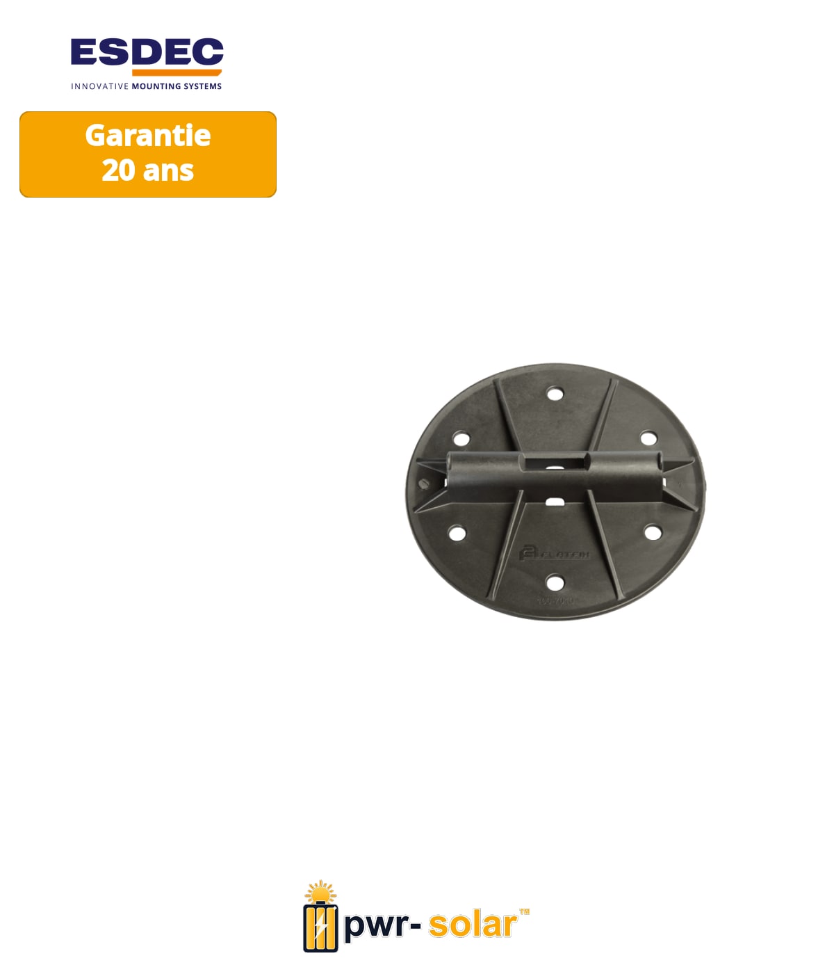 ESDEC Enstall FlatFix Fusion Plaque de base