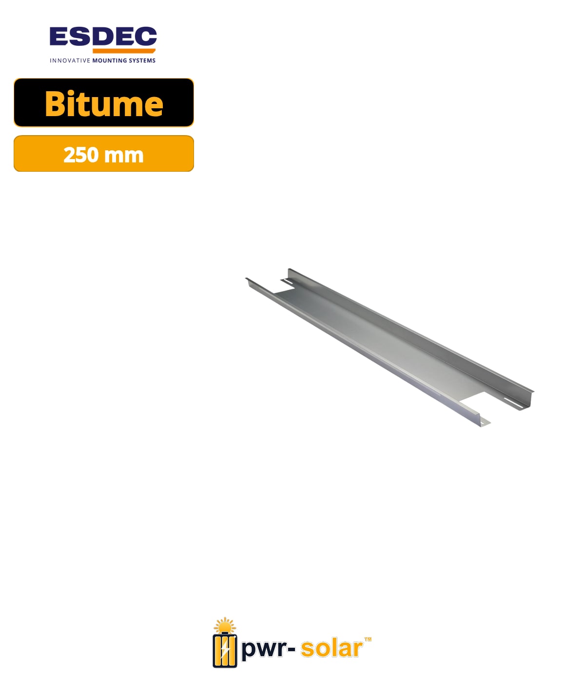 ESDEC Enstall FlatFix Fusion Bac à Lest L=1800mm