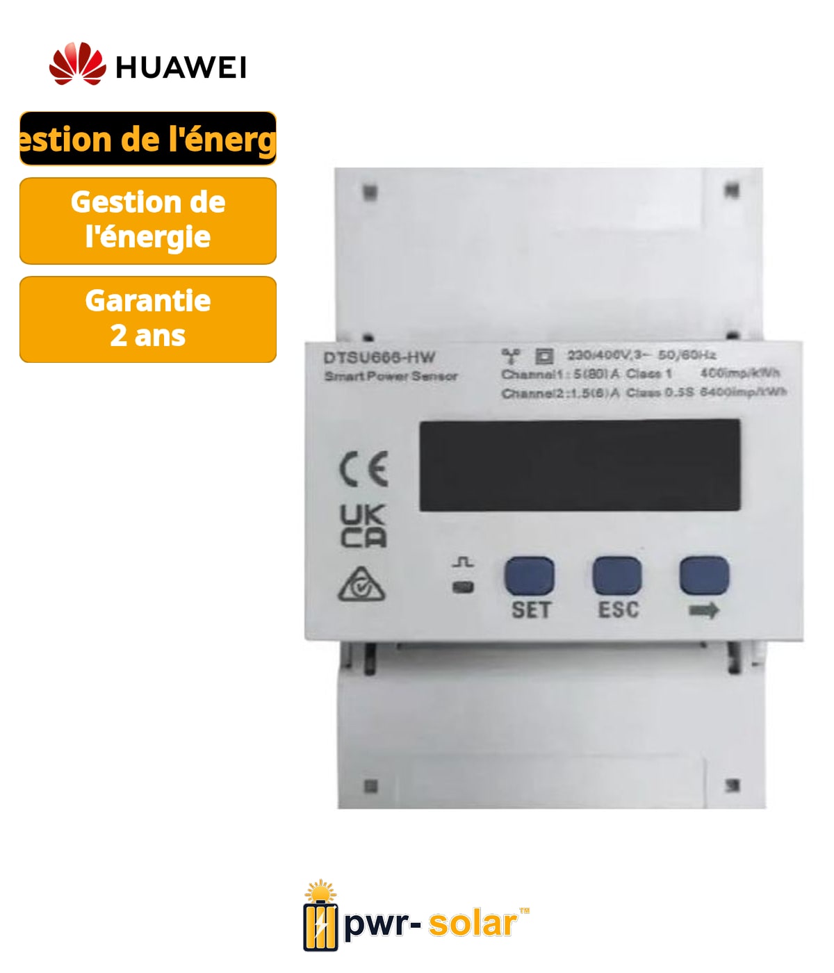 Huawei Direct Power Meter DTSU666-HW/YDS60-80 (80A)