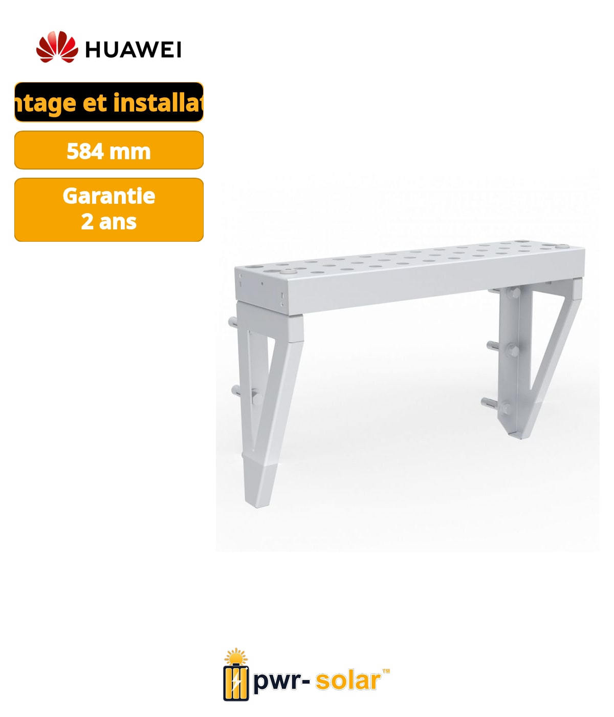 Support de fixation murale pour Huawei LUNA2000 5kW