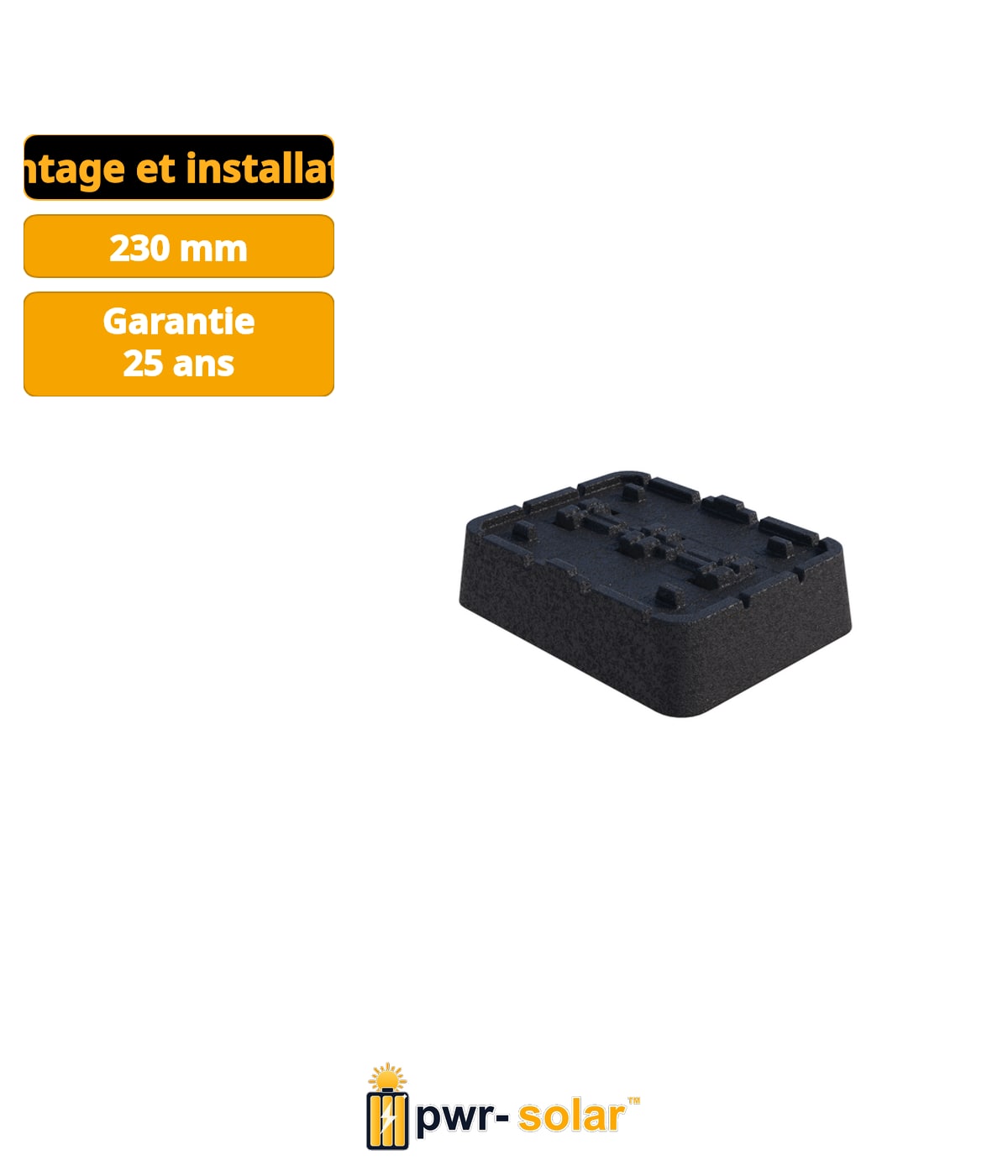 Blubase Enstall Connect bloc surélevé