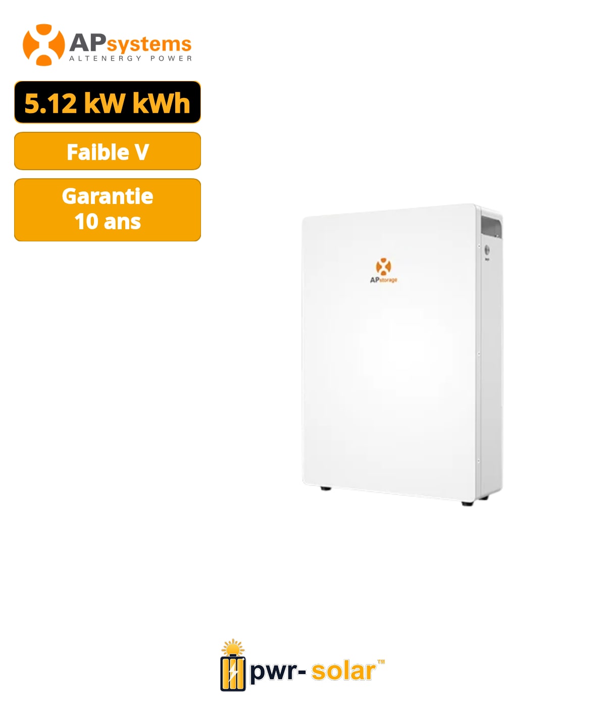 APSystems APbattery 5kWh Module de Batterie