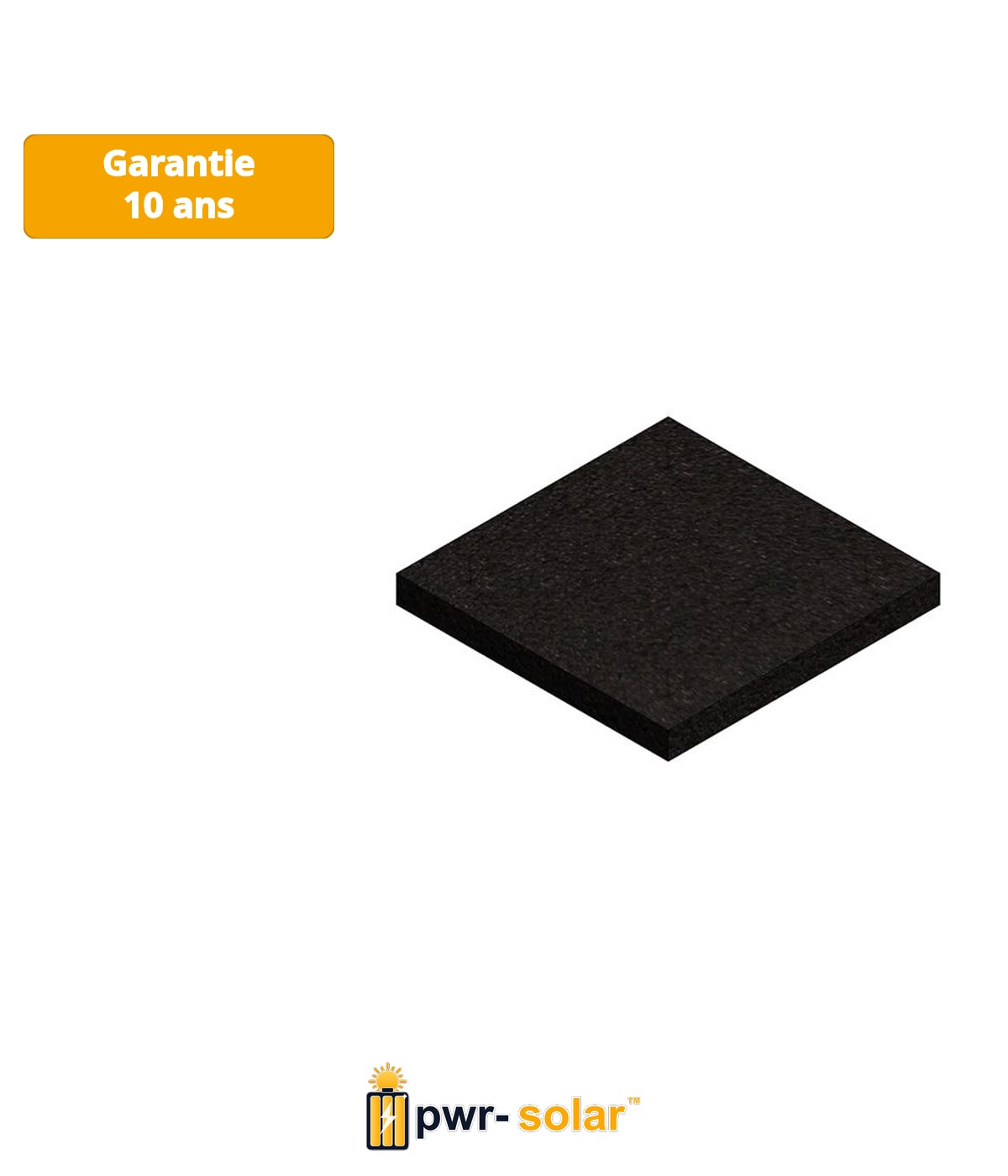 Van Valk Van Valk Porte plaque caoutchouc 100x100x10mm