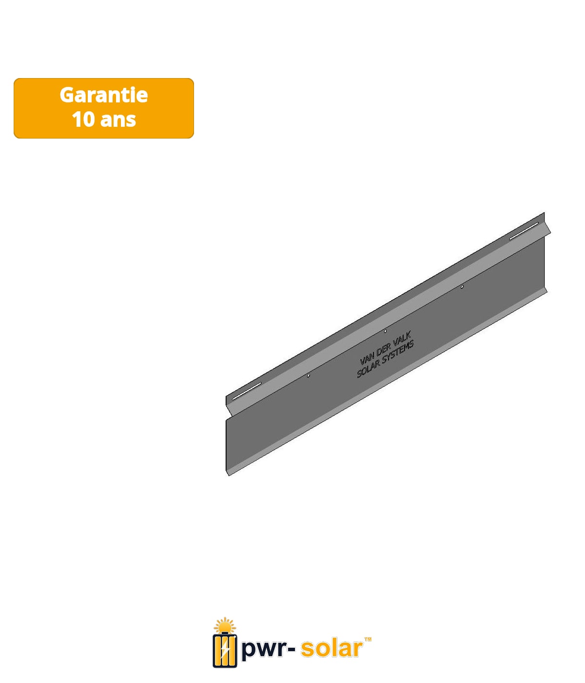 Van Valk Panneau arrière galva ValkPro+P10° L1360
