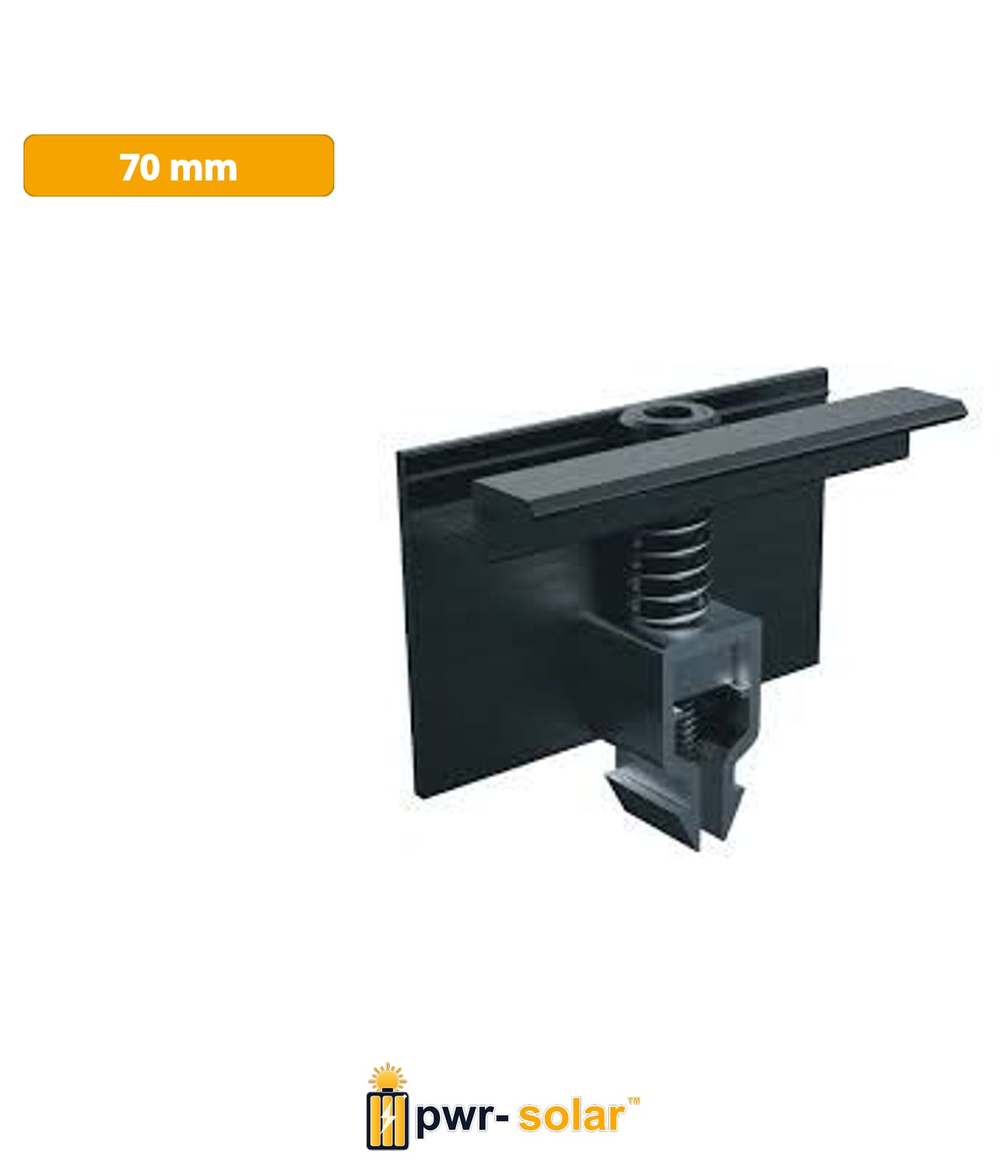 Blubase Enstall Easy bride de fin 30 mm - NOIR