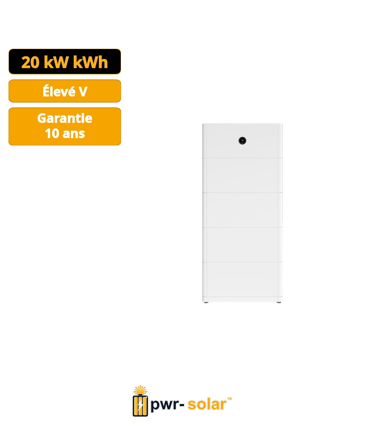Système de batterie haute tension Growatt APX20.0P pour onduleur MIN-XH