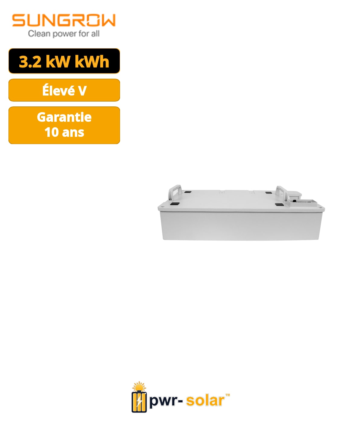 Module de batterie Sungrow SBR 3.2kW (SMR032-V13)