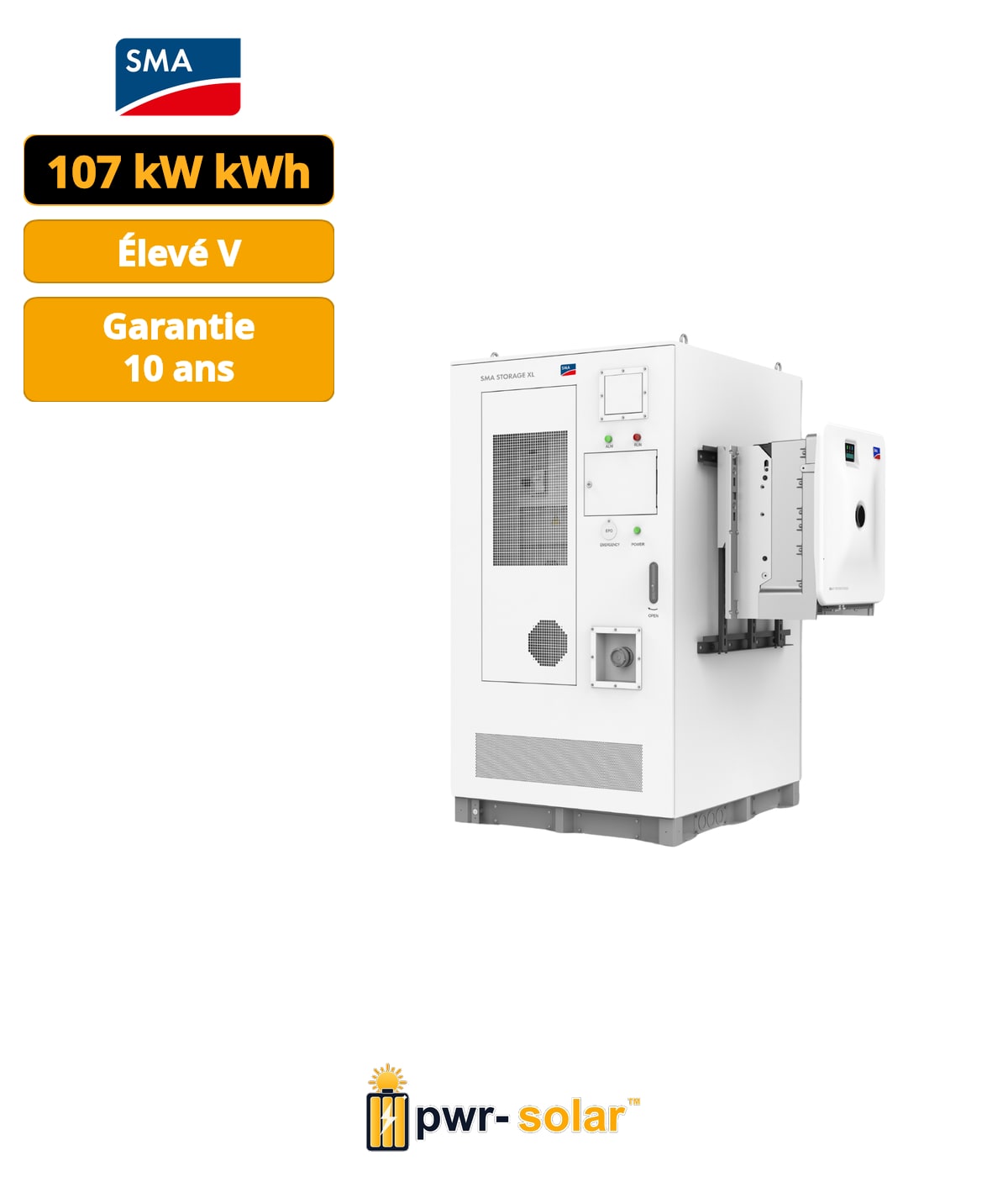 SMA Storage XL Package Outdoor 50kW / 107kWh