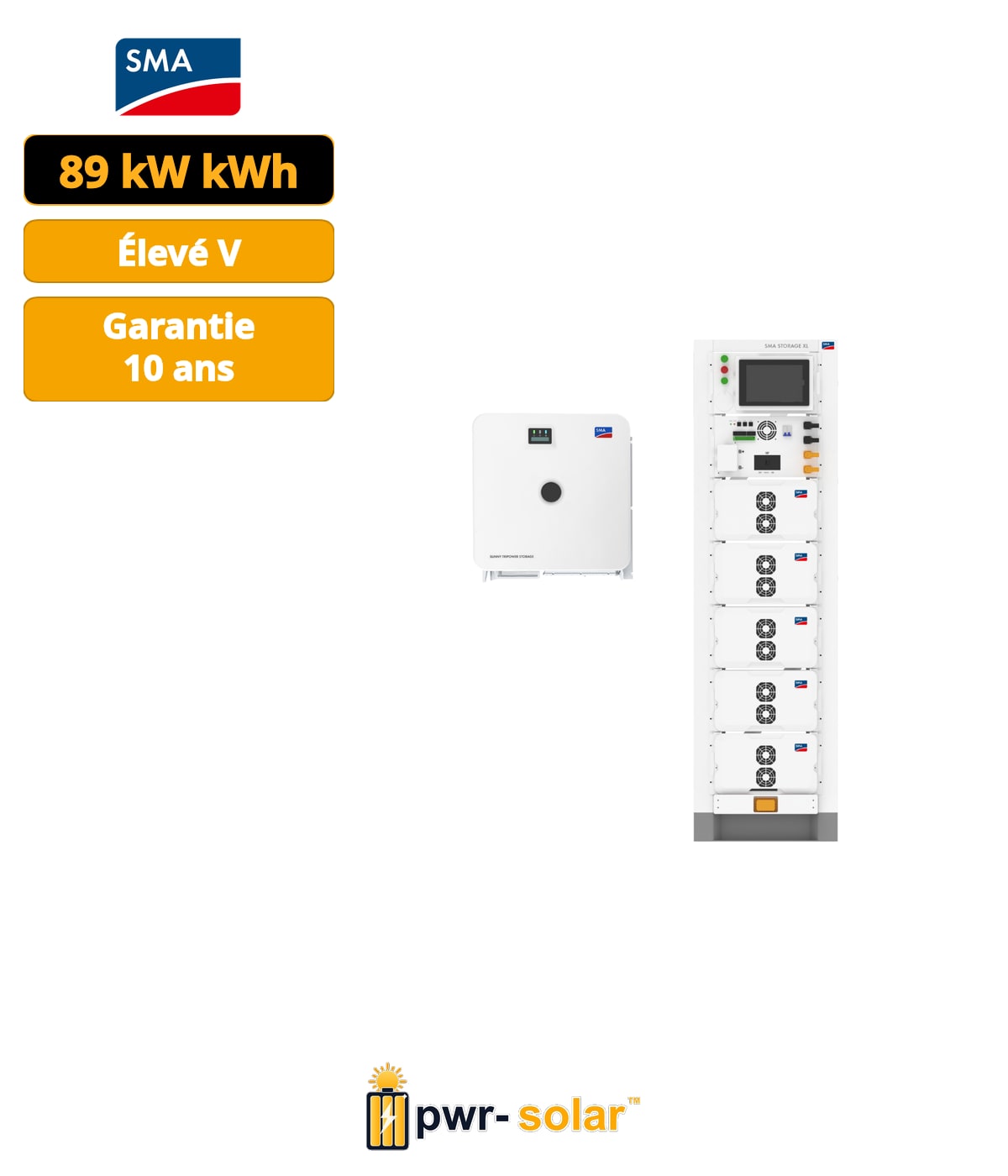 SMA Storage XL Package Indoor 50kW / 89kWh