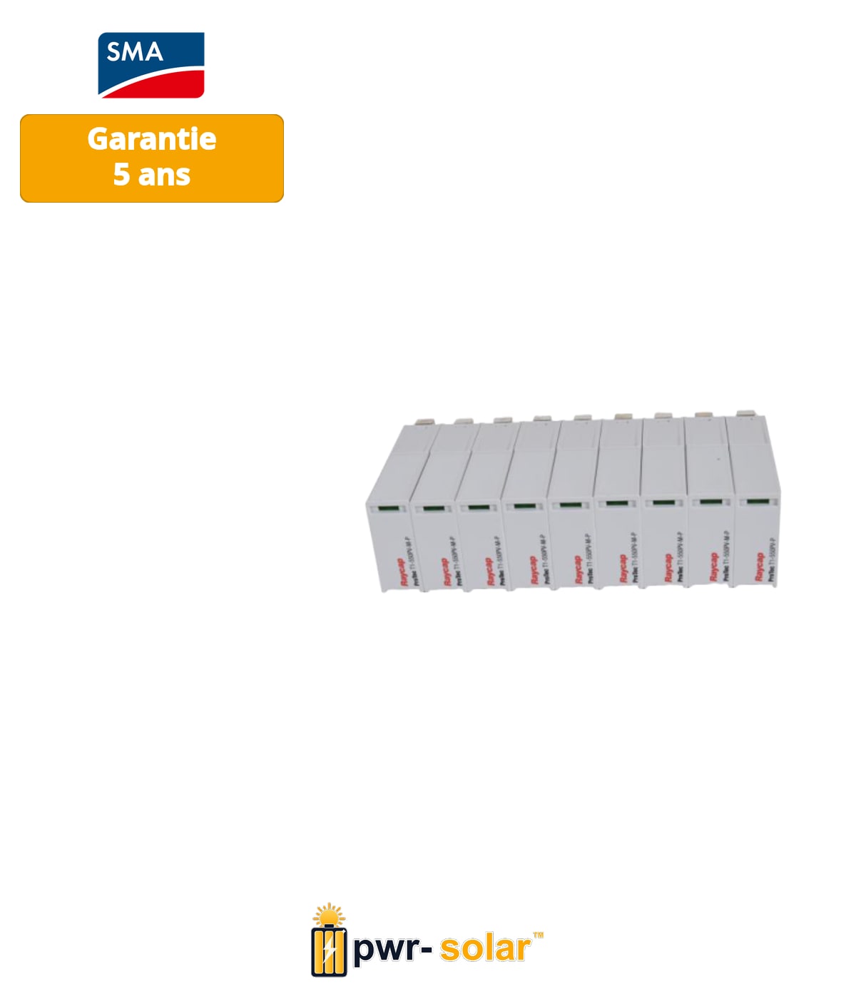 Kit module de protection contre les surtensions DC SMA Typ 1/2