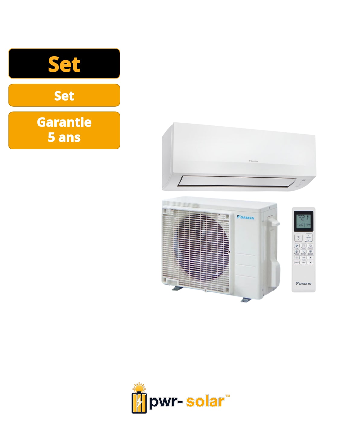 Daikin Sensira (E) FTXC25E Set Climatiseur Mural 2,5kW