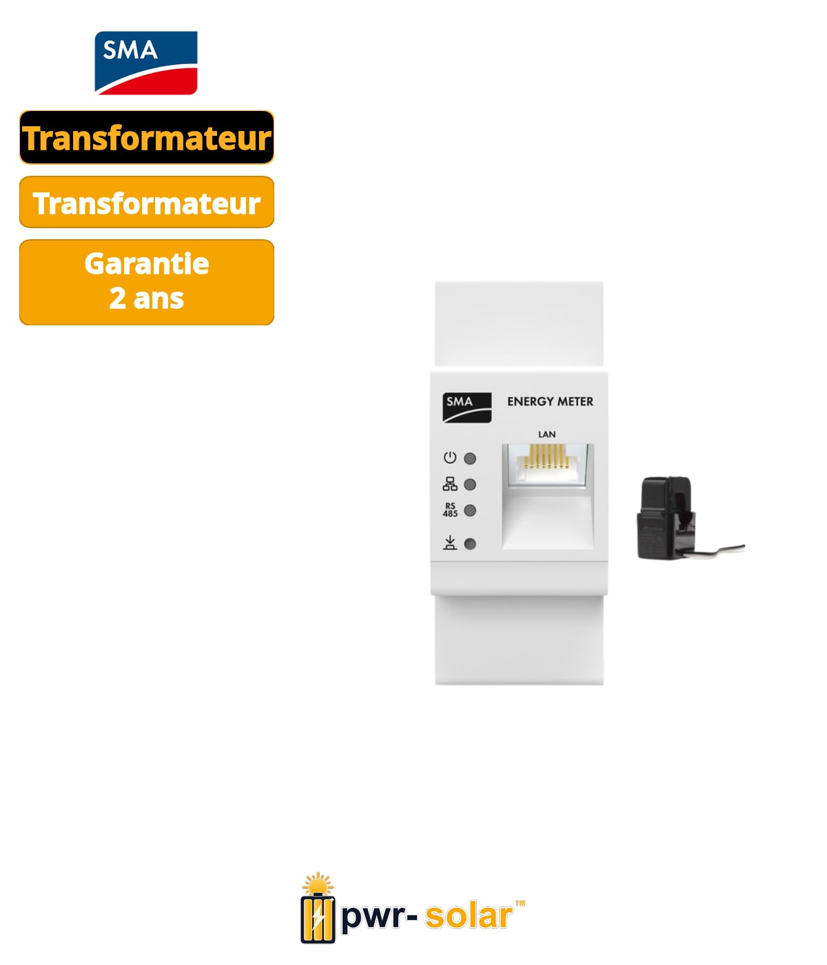 SMA Compteur d'énergie CT 63A (Monophasé)